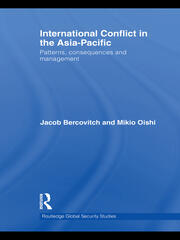 International Conflict in the Asia-Pacific: Patterns, Consequences and Management book cover