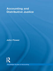 Accounting and Distributive Justice book cover