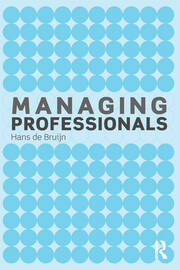 Managing Professionals book cover
