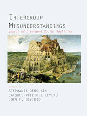 Intergroup Misunderstandings: Impact of Divergent Social Realities book cover
