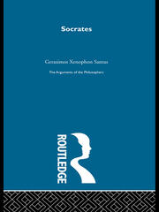 Socrates - Arguments of the Philosophers book cover