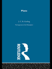 Plato - Arguments of the philosophers book cover