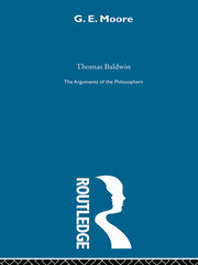 Moore - Arg Philosophers book cover