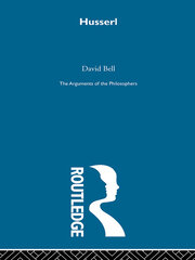 Husserl - Arg Phil book cover