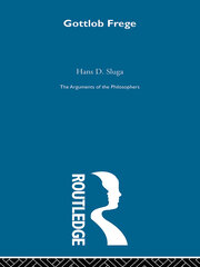 Frege - Arg Philosophers (RPD) book cover