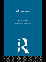 Schopenhauer  - Arg Phil book cover