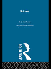 Spinoza - Arguments of the Philosophers (paperback direct) book cover
