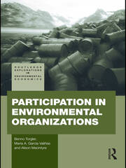 Participation in Environmental Organizations book cover