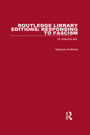 RLE: Responding to Fascism book cover