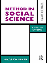 Method in Social Science: Revised 2nd Edition book cover