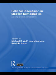 Political Discussion in Modern Democracies: A Comparative Perspective book cover