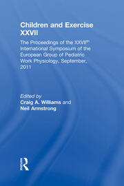 Children and Exercise XXVII: The Proceedings of the XXVIIth International Symposium of the European Group of Pediatric Work Physiology, September, 2011 book cover