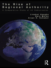 The Rise of Regional Authority: A Comparative Study of 42 Democracies book cover