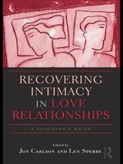 Recovering Intimacy in Love Relationships: A Clinician's Guide book cover