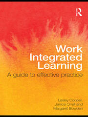 Work Integrated Learning: A Guide to Effective Practice book cover