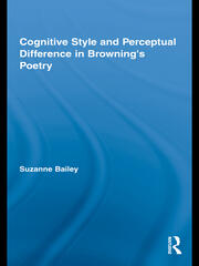 Cognitive Style and Perceptual Difference in Browning’s Poetry book cover