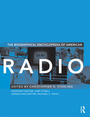 The Biographical Encyclopedia of American Radio book cover