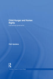 Child Hunger and Human Rights: International Governance book cover