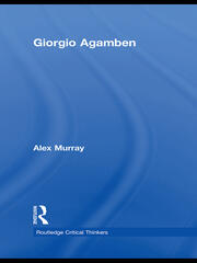 Giorgio Agamben book cover