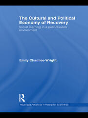 The Cultural and Political Economy of Recovery: Social Learning in a post-disaster environment book cover