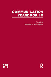 Communication Yearbook 10 book cover