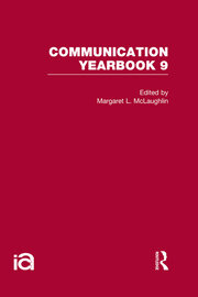 Communication Yearbook 9 book cover