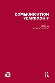 Communication Yearbook 7 book cover