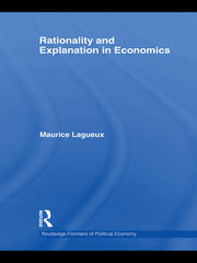 Rationality and Explanation in Economics book cover