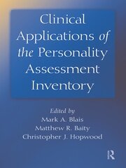 Clinical Applications of the Personality Assessment Inventory book cover