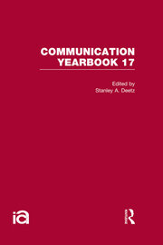 Communication Yearbook 17 book cover