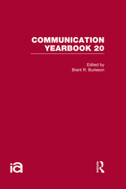 Communication Yearbook 20 book cover