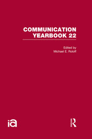 Communication Yearbook 22 book cover