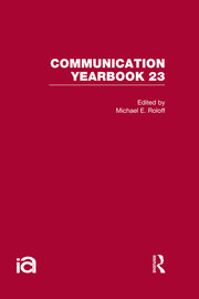 Communication Yearbook 23 book cover