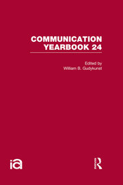 Communication Yearbook 24 book cover