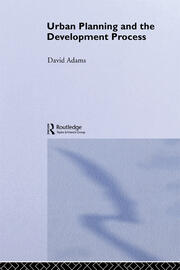 Urban Planning And The Development Process book cover