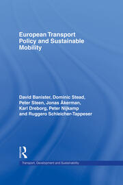 European Transport Policy and Sustainable Mobility book cover