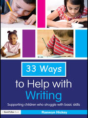 33 Ways to Help with Writing: Supporting Children who Struggle with Basic Skills book cover