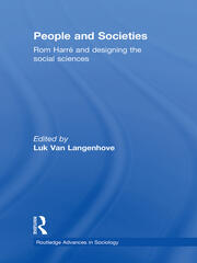 People and Societies: Rom Harré and Designing the Social Sciences book cover