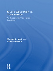 Music Education in Your Hands: An Introduction for Future Teachers book cover