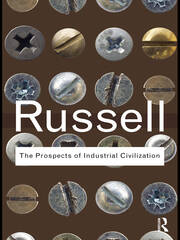 The Prospects of Industrial Civilization book cover