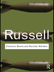 Common Sense and Nuclear Warfare book cover