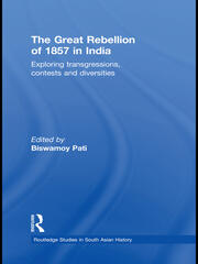 The Great Rebellion of 1857 in India: Exploring Transgressions, Contests and Diversities book cover