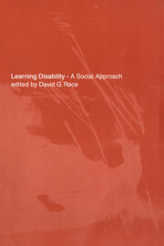 Learning Disability: A Social approach book cover