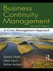 Business Continuity Management: A Crisis Management Approach book cover