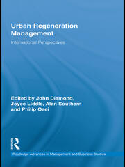 Urban Regeneration Management: International Perspectives book cover