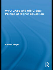 WTO/GATS and the Global Politics of Higher Education book cover