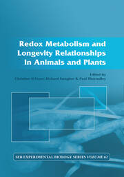 Redox Metabolism and Longevity Relationships in Animals and Plants: Vol 62 book cover