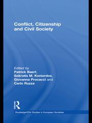 Conflict, Citizenship and Civil Society book cover
