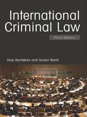 International Criminal Law book cover