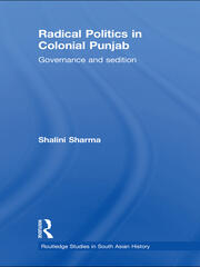 Radical Politics in Colonial Punjab: Governance and Sedition book cover